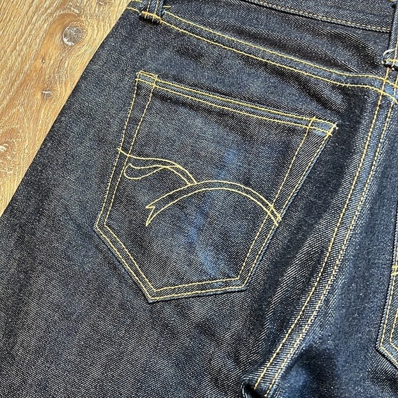 The Flat Head F2001 Dark Wash Selvedge Jeans Size 29 - Picture 11 of 11